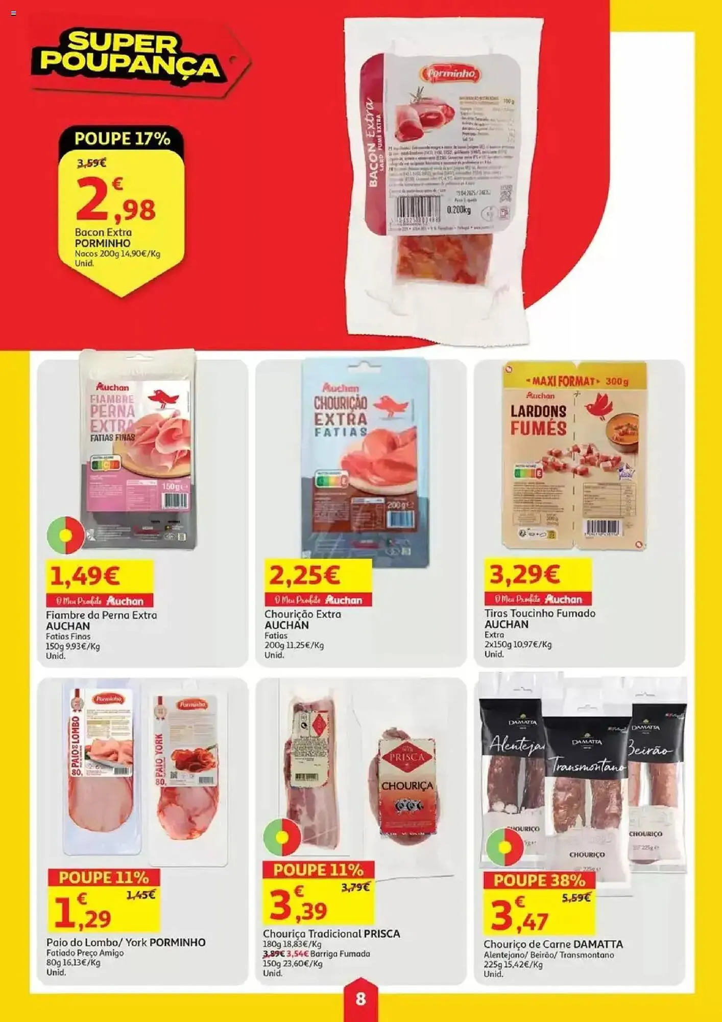 Folheto Folheto Auchan de 5 de junho até 12 de junho 2025 - Pagina 8