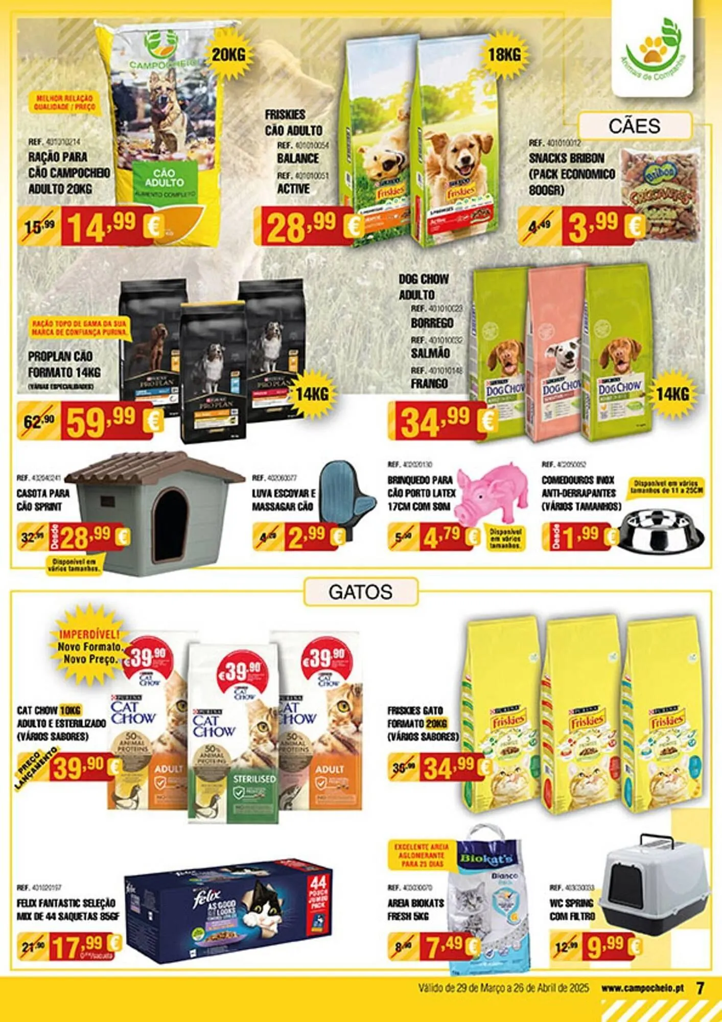 Folheto Folheto CAMPOCHEIO de 29 de março até 26 de abril 2025 - Pagina 7