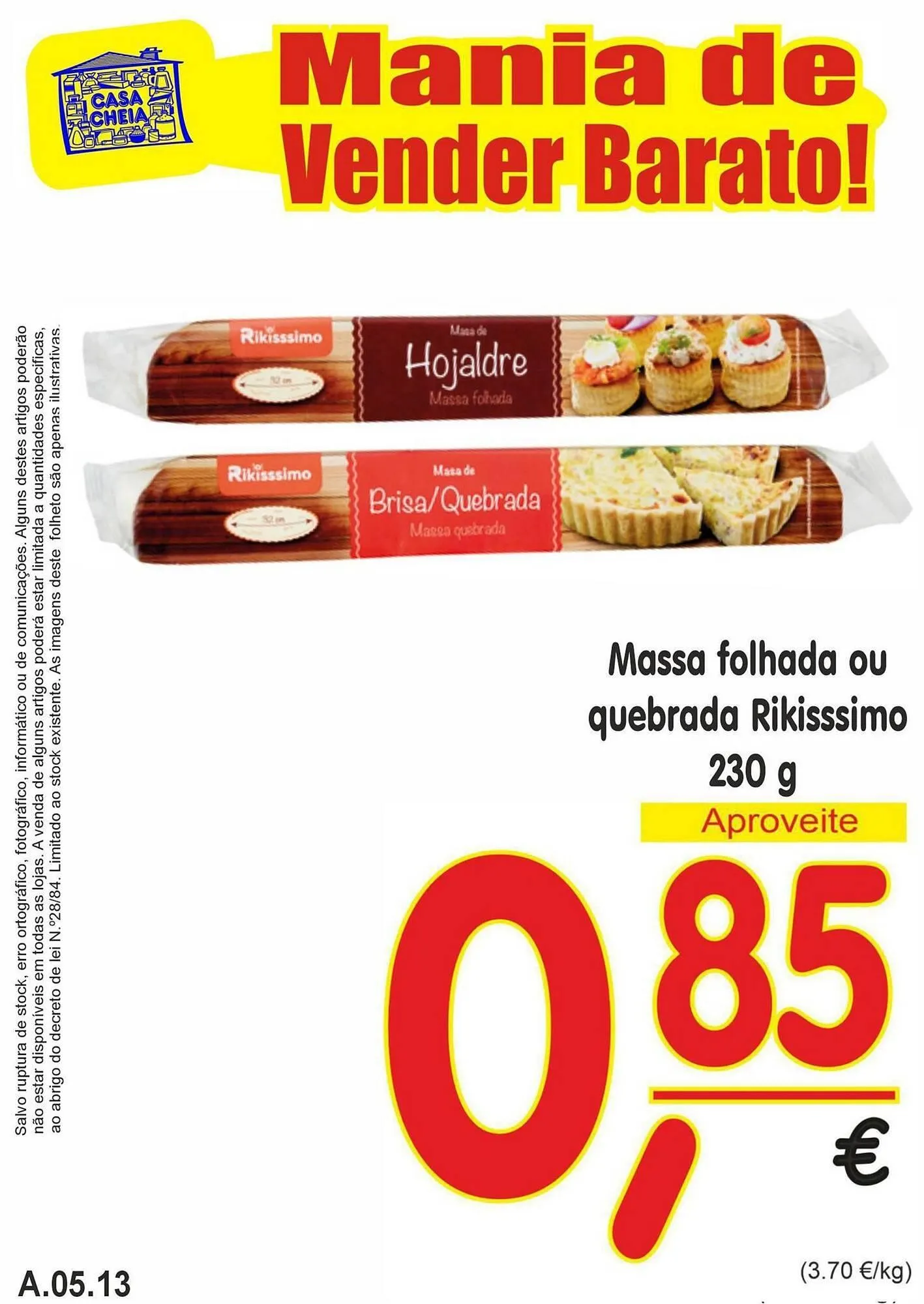 Folheto Folheto Casa Cheia de 1 de maio até 7 de maio 2026 - Pagina 26