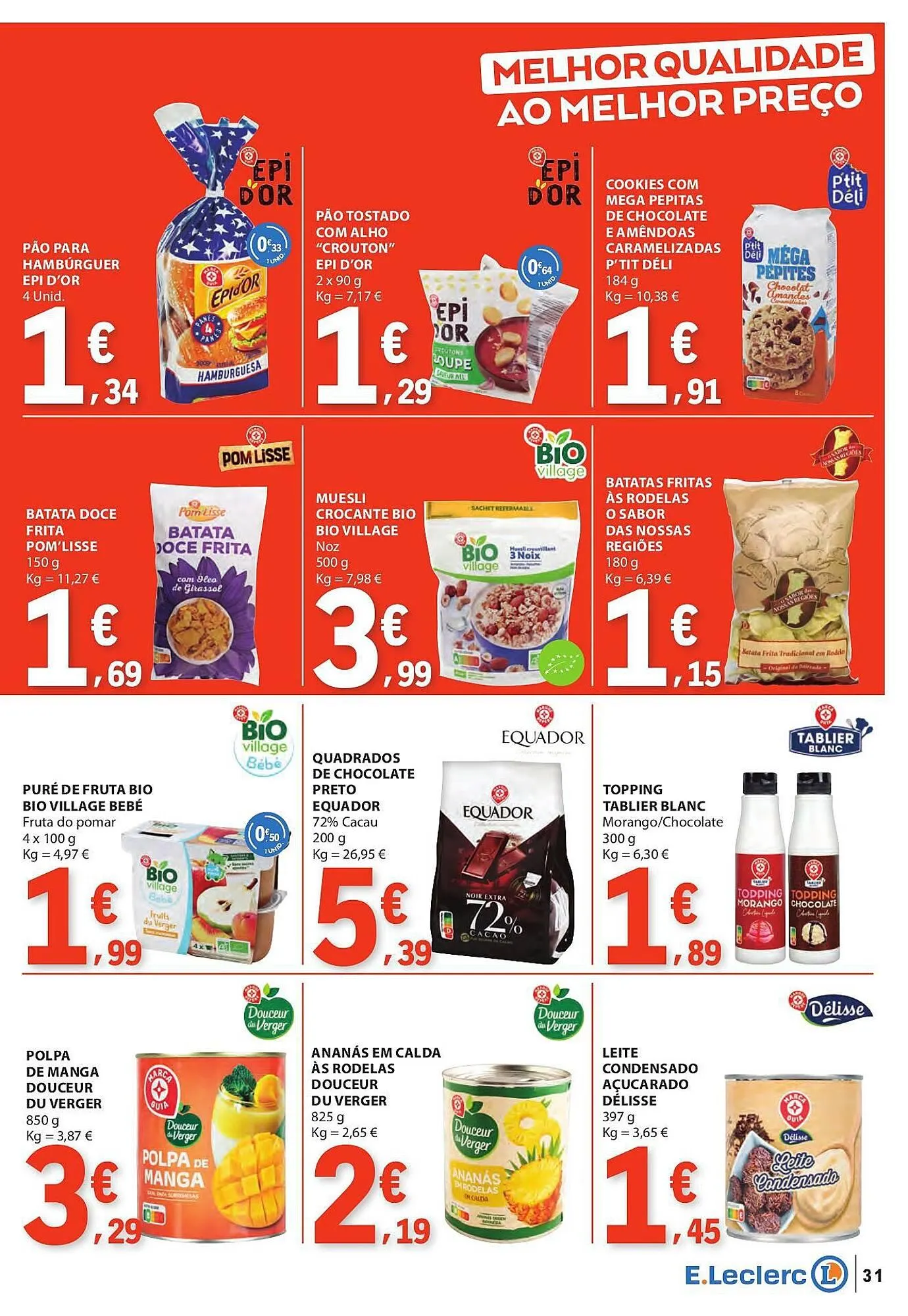 Folheto Folheto E.Leclerc de 3 de julho até 9 de julho 2025 - Pagina 31