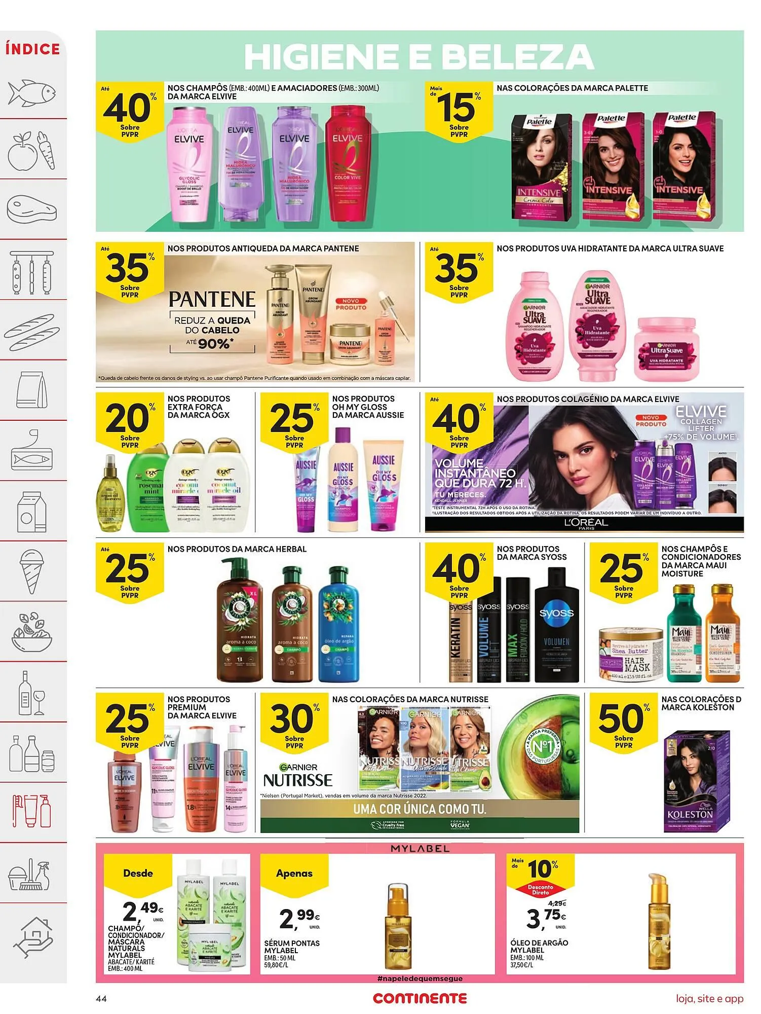 Folheto Folheto Continente de 3 de março até 9 de março 2026 - Pagina 44