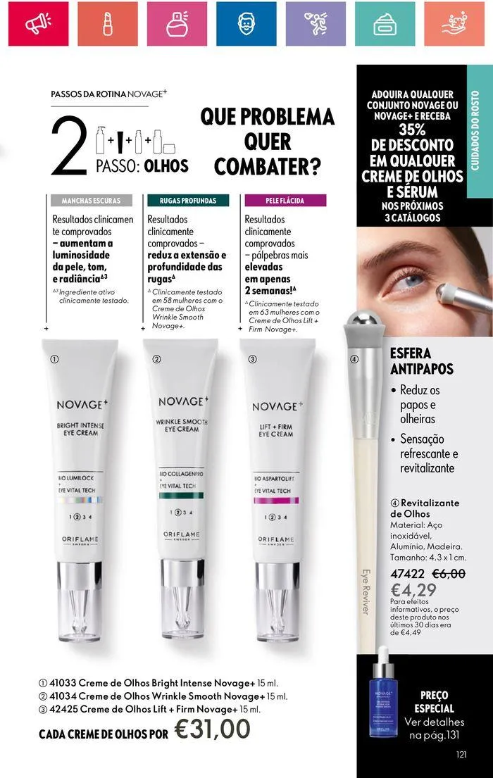 Folheto Folheto Oriflame de 30 de maio até 19 de junho 2024 - Pagina 121