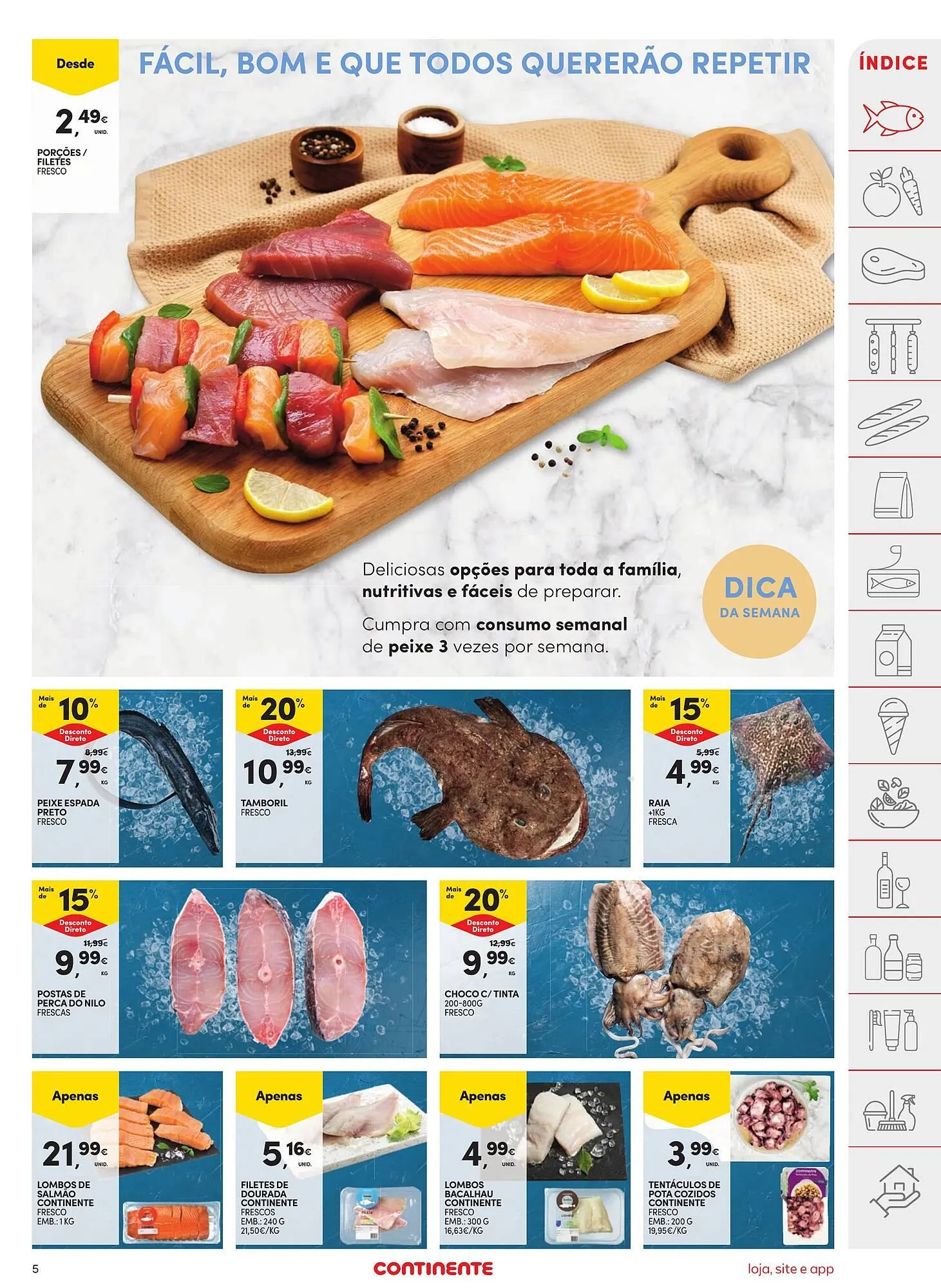 Folheto Folheto Continente de 18 de março até 24 de março 2025 - Pagina 5