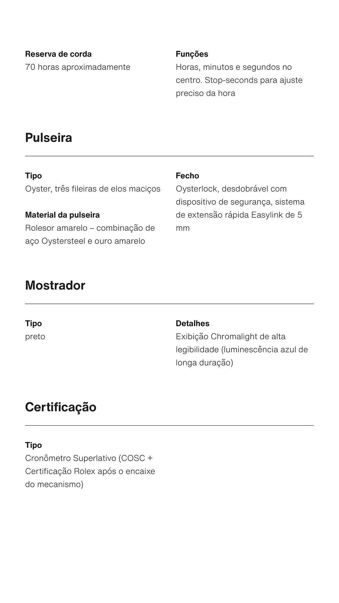 Folheto Folheto Rolex de 7 de fevereiro até 31 de dezembro 2025 - Pagina 10