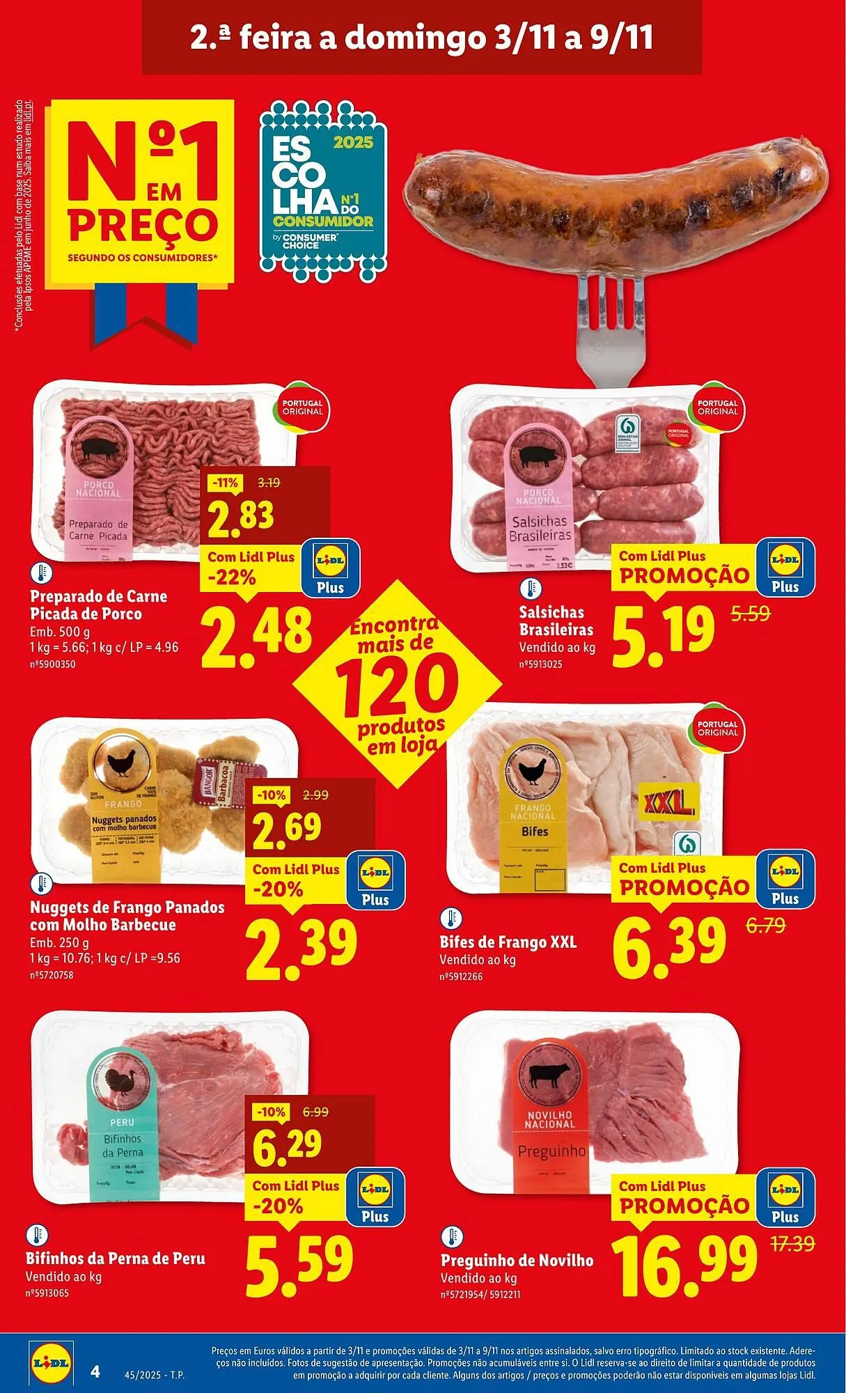 Folheto Folheto Lidl de 3 de novembro até 9 de novembro 2025 - Pagina 4