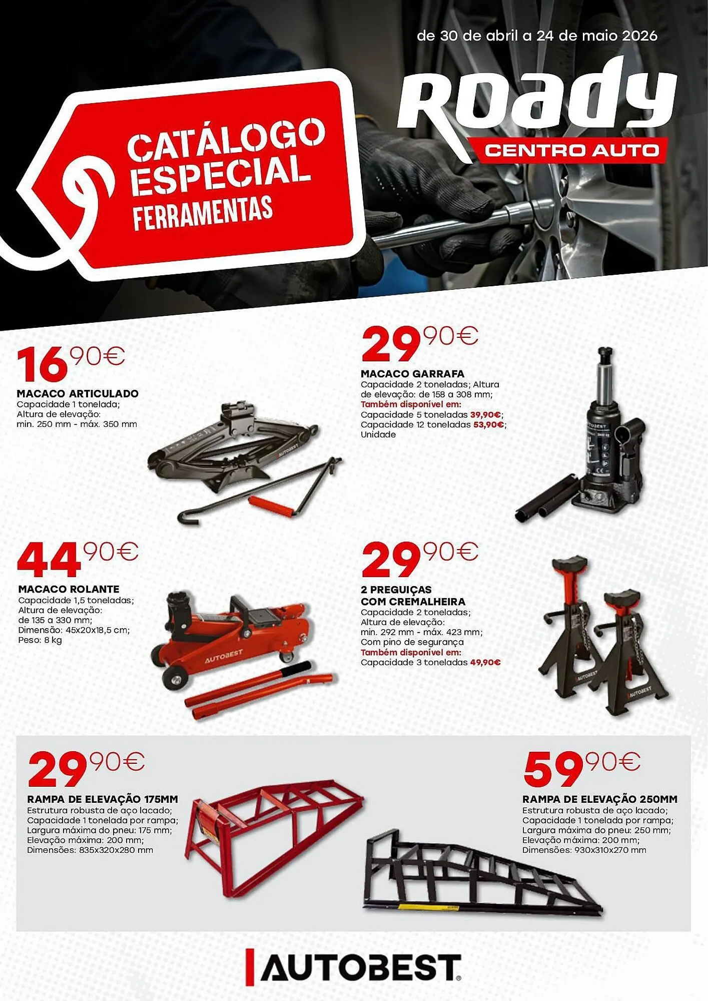 Folheto Folheto Roady de 30 de abril até 24 de maio 2026 - Pagina 1