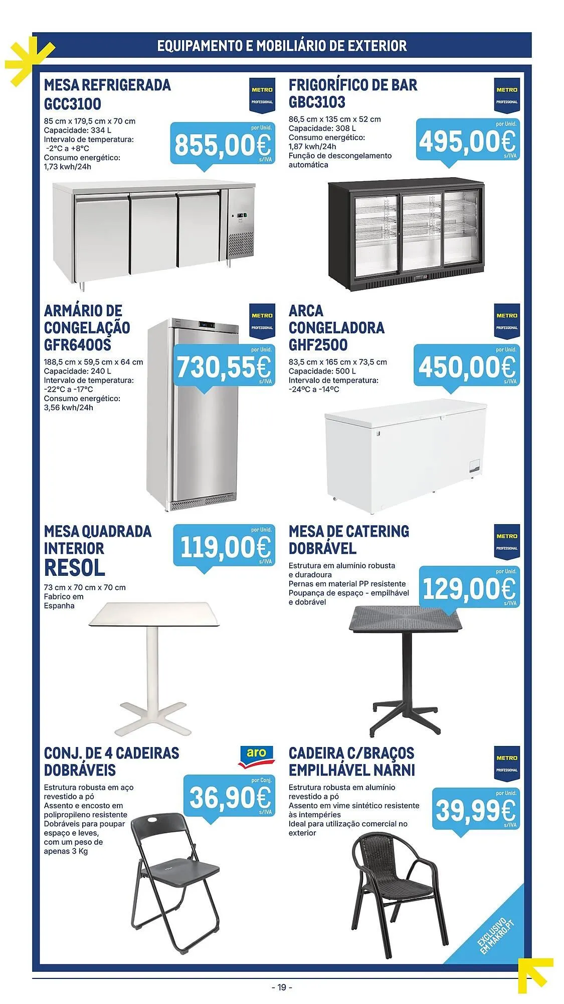 Folheto Catálogo Makro de 24 de março até 30 de março 2026 - Pagina 19