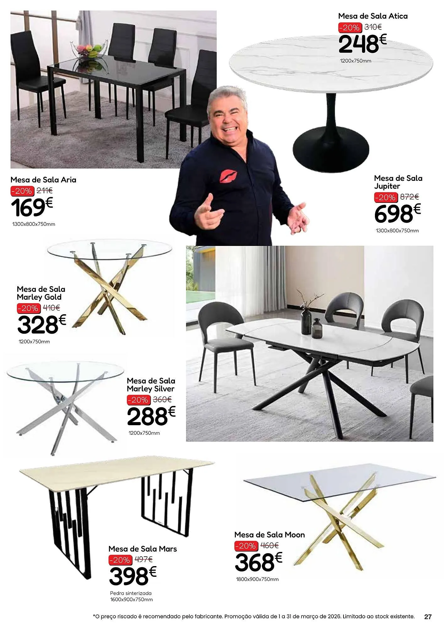 Folheto Folheto Hiper Centro do Móvel de 5 de março até 31 de março 2026 - Pagina 27