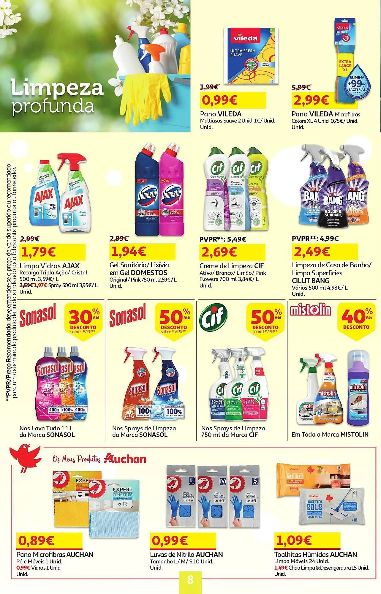 Folheto Folheto Auchan de 14 de março até 26 de março 2025 - Pagina 8