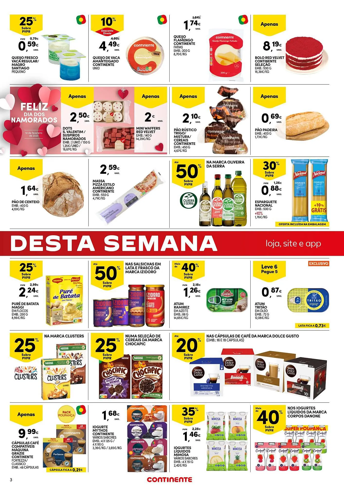 Folheto Folheto Continente Fim de Semana de 9 de fevereiro até 12 de fevereiro 2024 - Pagina 3