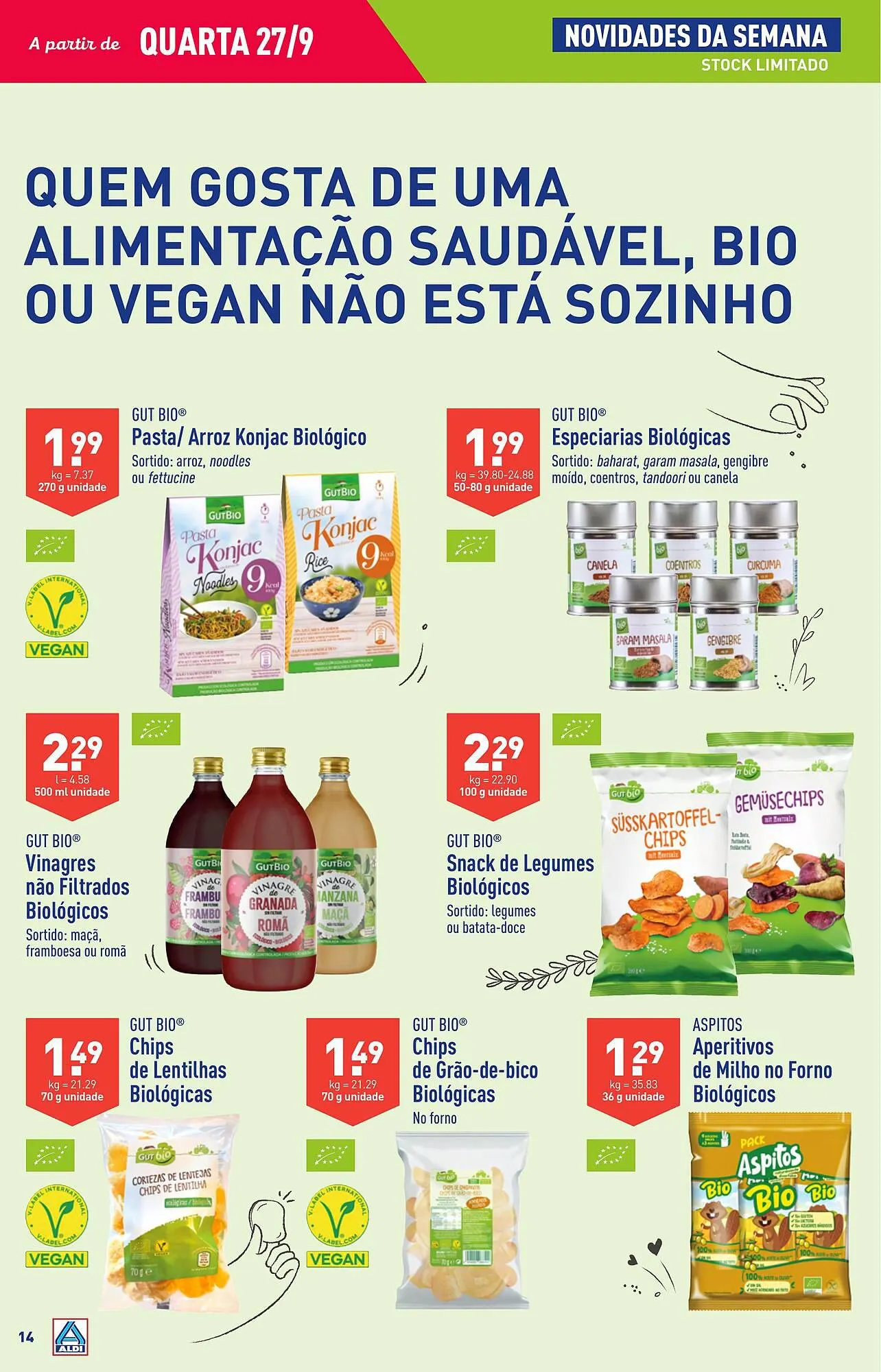 Folheto Folheto ALDI de 27 de setembro até 3 de outubro 2023 - Pagina 14