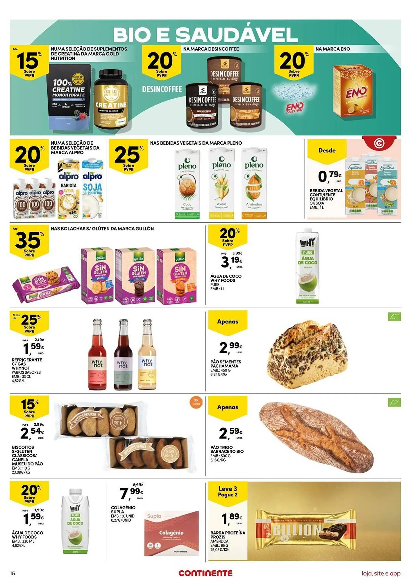 Folheto Folheto Continente Bom dia de 8 de abril até 13 de abril 2026 - Pagina 15