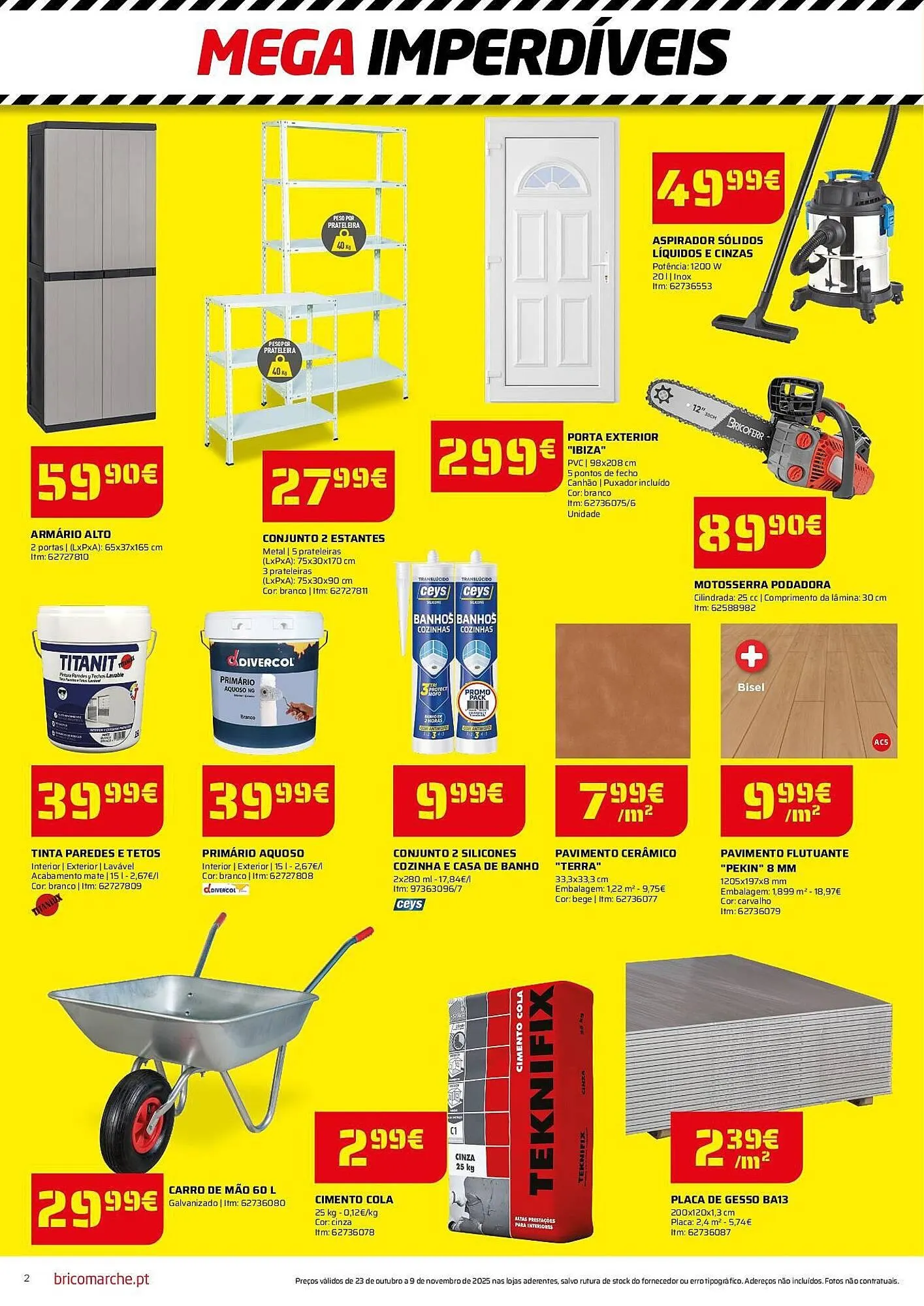 Folheto Folheto Bricomarché de 23 de outubro até 9 de novembro 2025 - Pagina 2