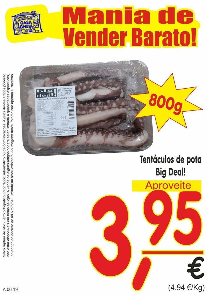 Folheto Tentáculos de pota de 14 de junho até 19 de junho 2024 - Pagina 1
