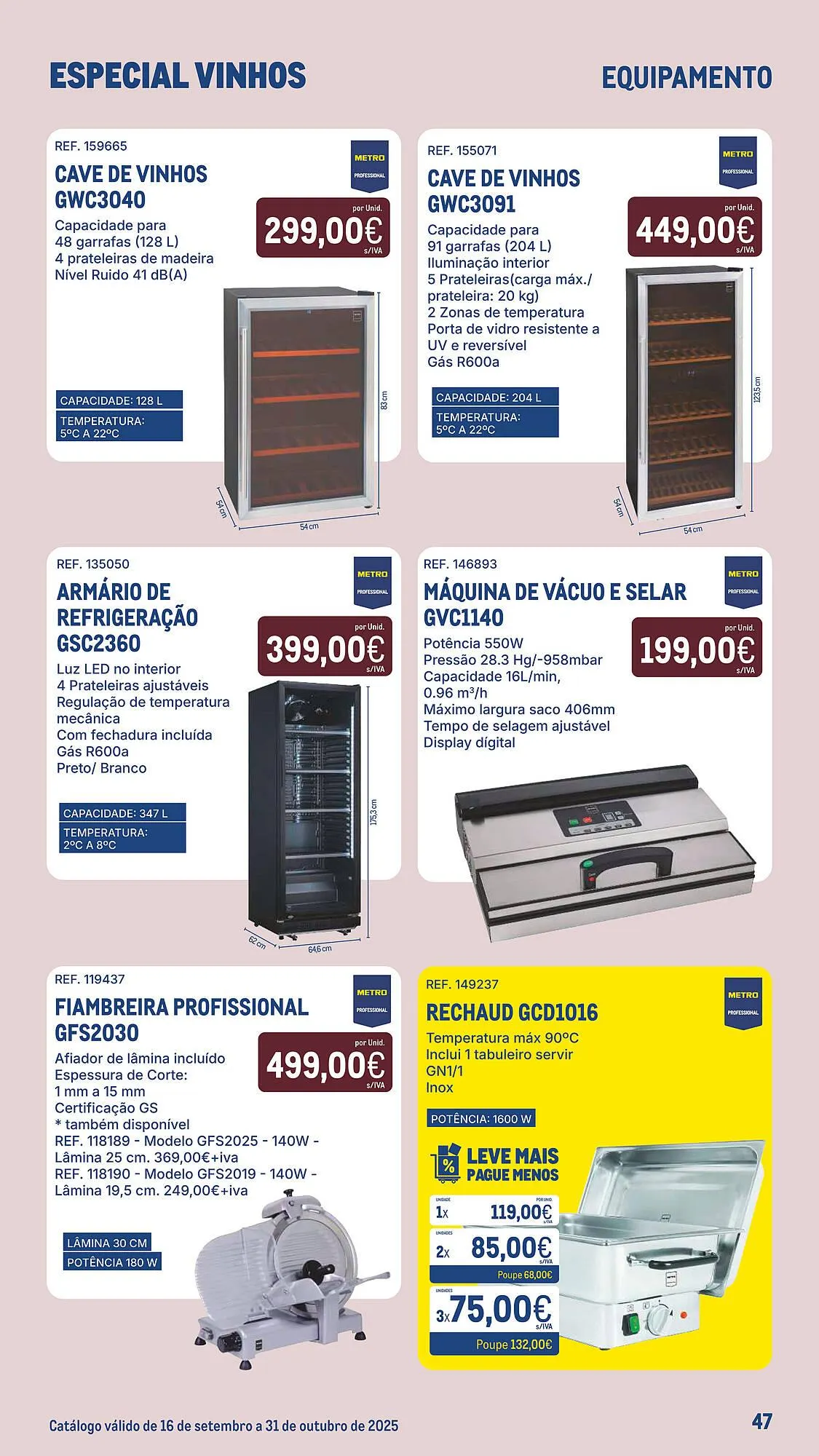 Folheto Catálogo Makro de 16 de setembro até 30 de outubro 2025 - Pagina 47