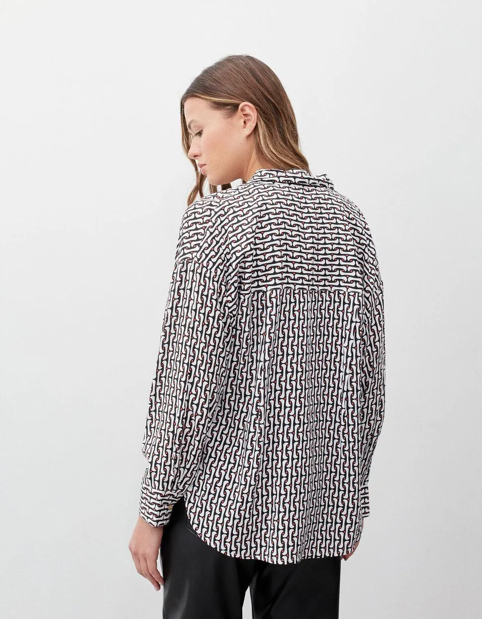 Camisa Estampada, Mulher, Multicor