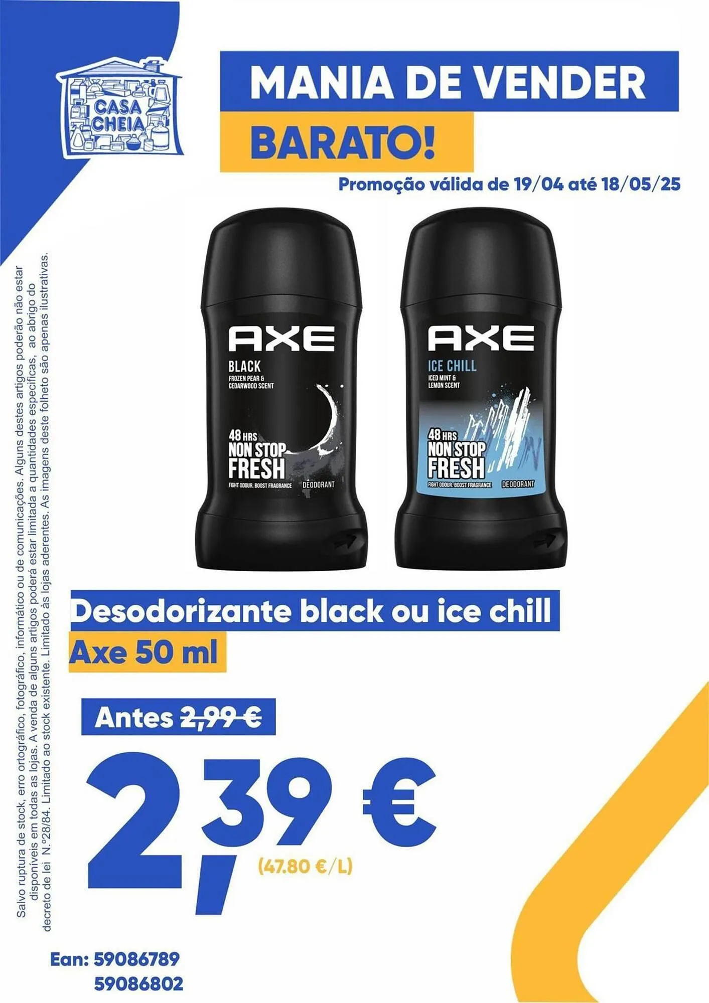 Folheto Folheto Casa Cheia de 19 de abril até 18 de maio 2025 - Pagina 1