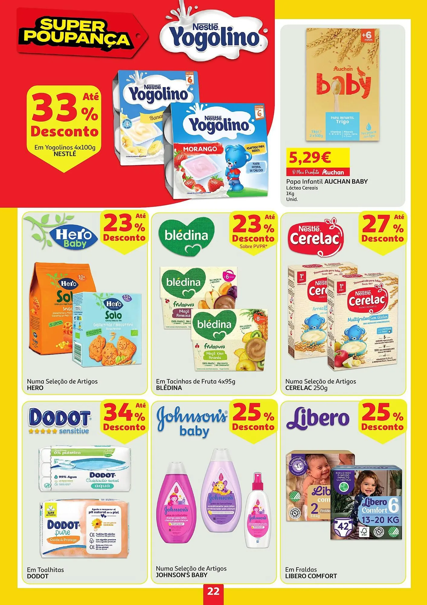 Folheto Folheto Auchan de 22 de maio até 28 de maio 2025 - Pagina 22