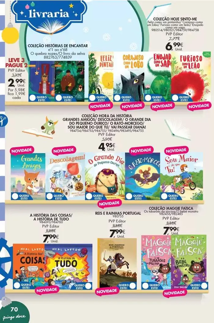 Folheto Descubra ofertas atrativas de 20 de novembro até 6 de janeiro 2025 - Pagina 66