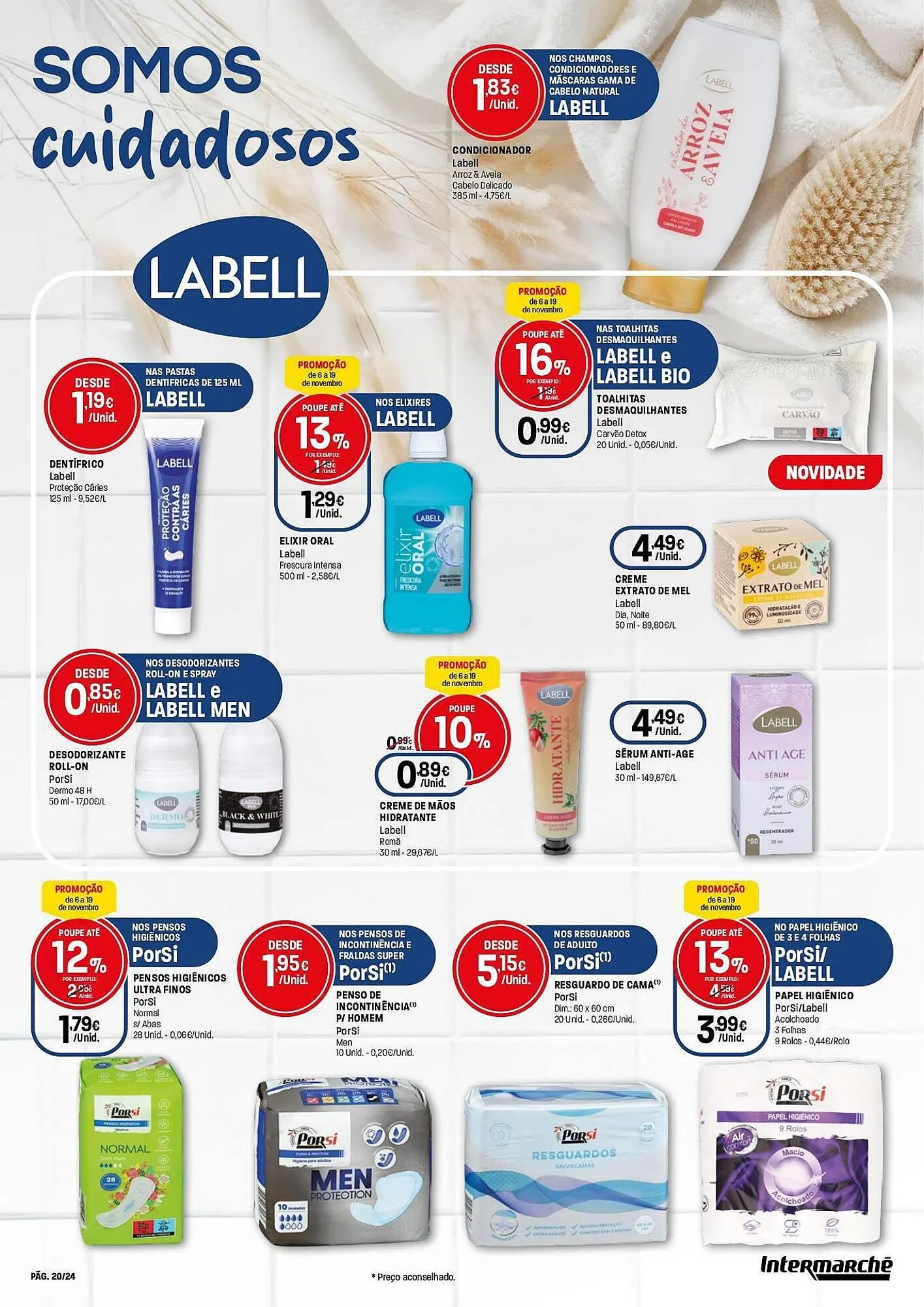 Folheto Folheto Intermarché de 6 de novembro até 19 de novembro 2025 - Pagina 20