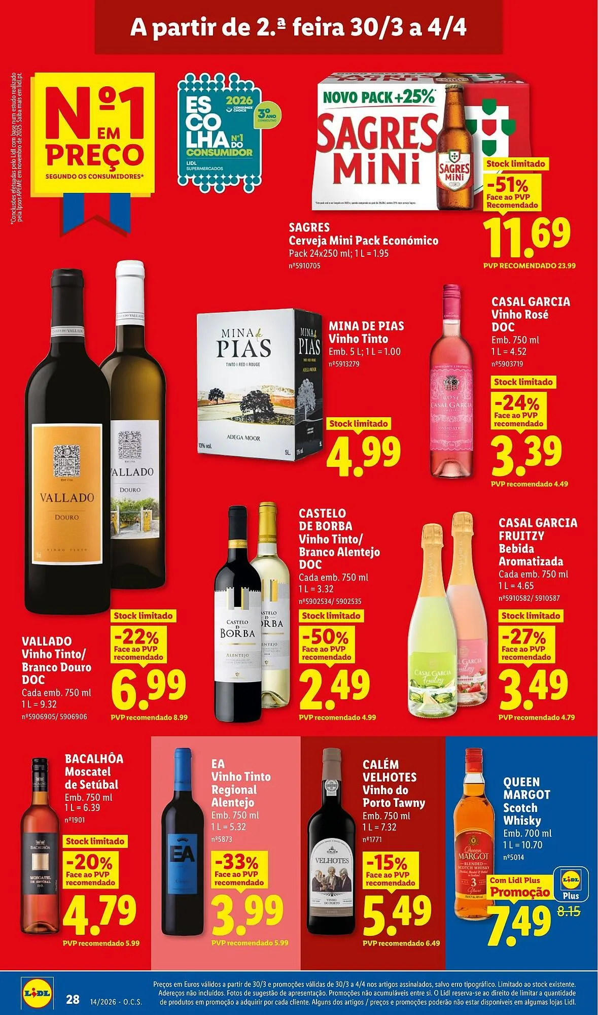 Folheto Folheto Lidl de 30 de março até 4 de abril 2026 - Pagina 28