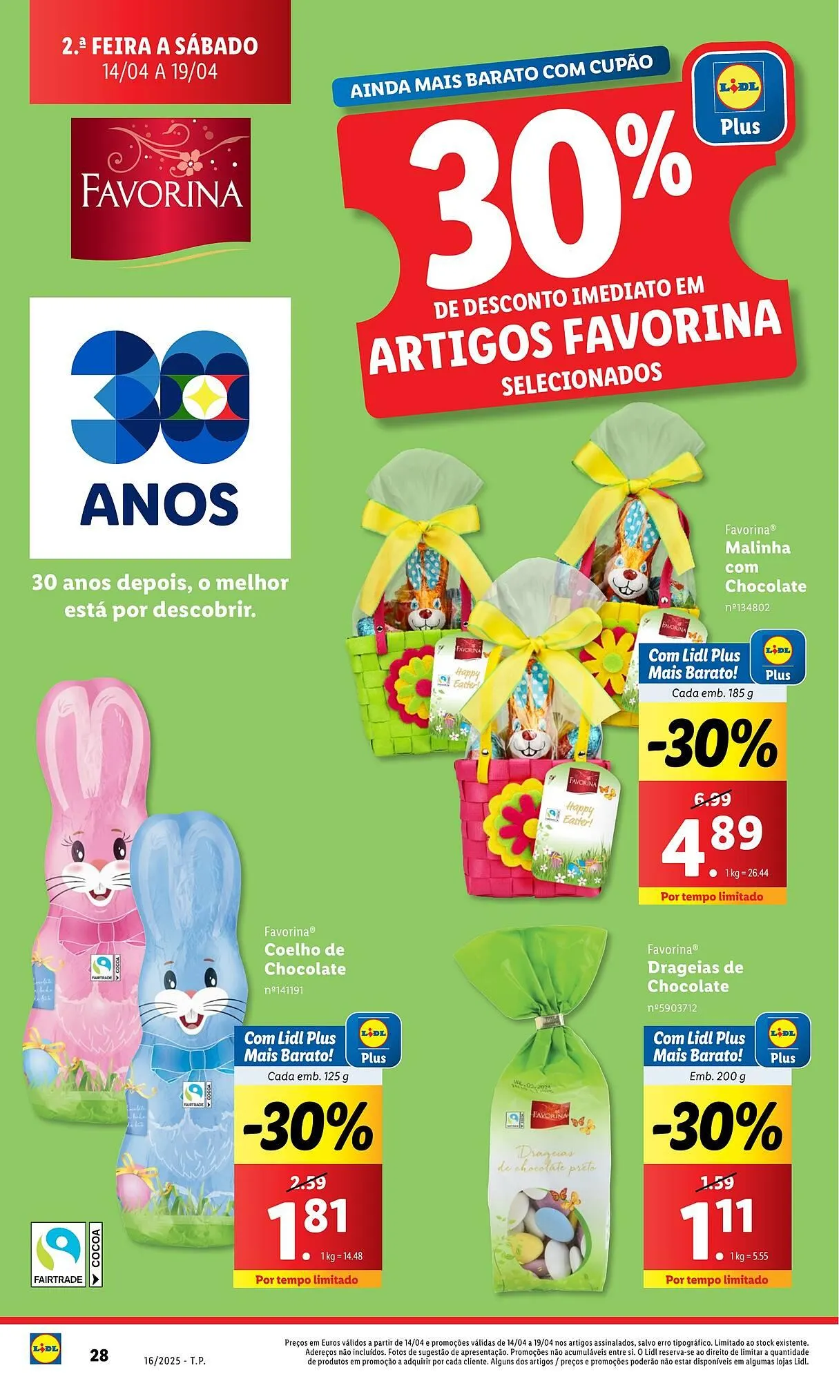 Folheto Folheto Lidl de 14 de abril até 19 de abril 2025 - Pagina 28