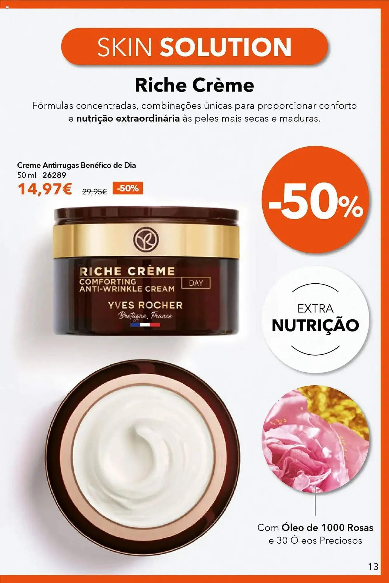 Folheto Folheto Yves Rocher de 3 de julho até 31 de julho 2025 - Pagina 13