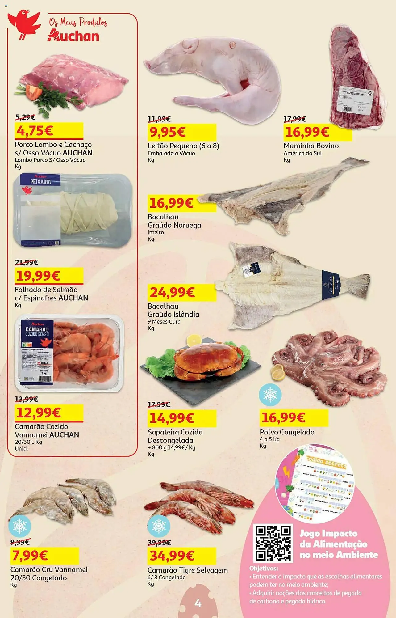 Folheto Folheto Auchan de 25 de março até 6 de abril 2026 - Pagina 4
