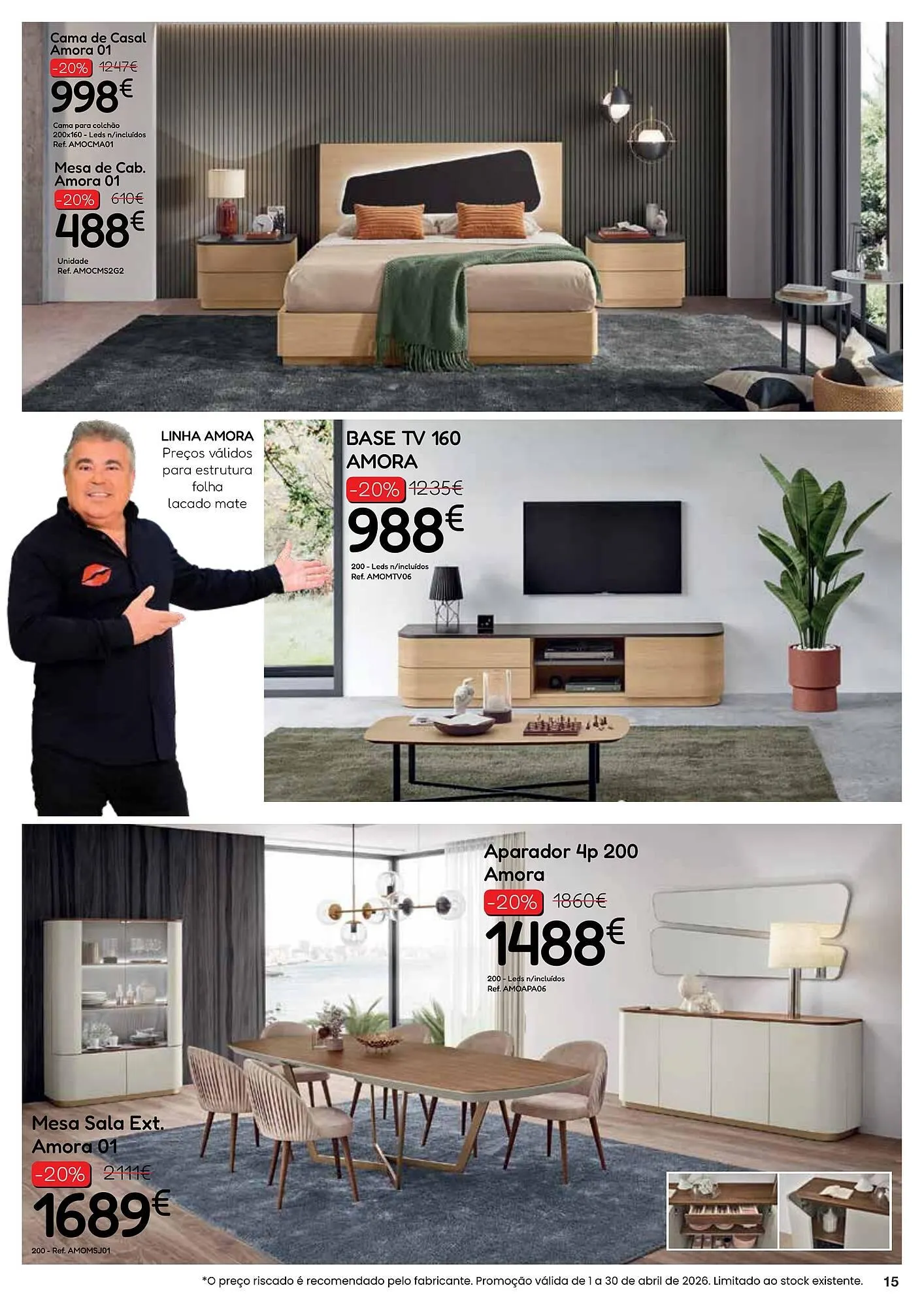 Folheto Folheto Hiper Centro do Móvel de 13 de abril até 30 de abril 2026 - Pagina 15