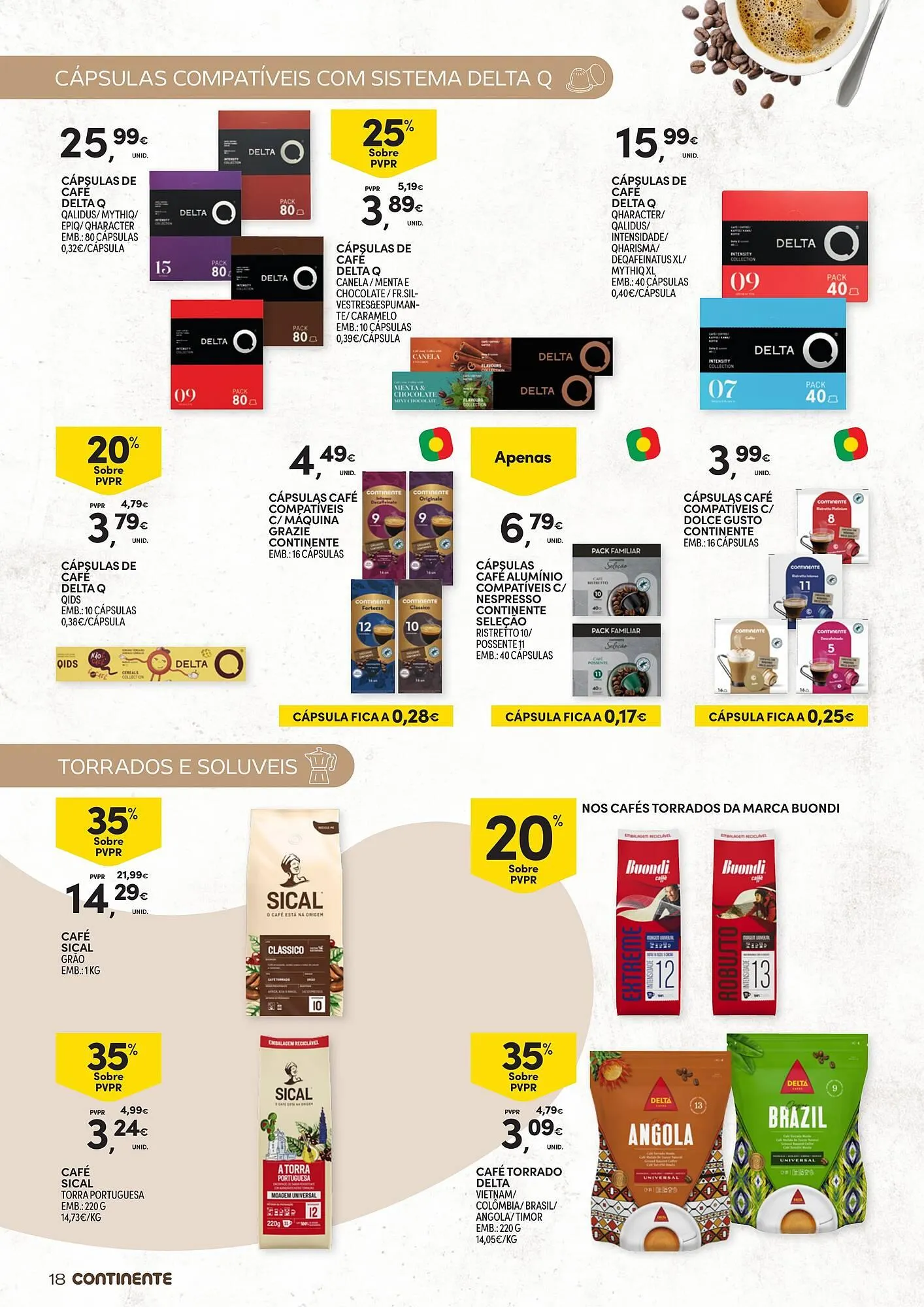 Folheto Folheto Continente de 4 de fevereiro até 16 de fevereiro 2025 - Pagina 18