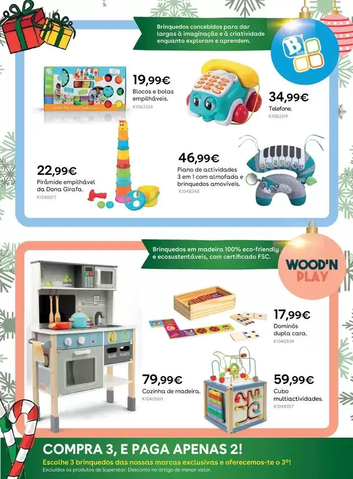 Folheto Leva 3 e Paga 2 de 2 de dezembro até 24 de dezembro 2024 - Pagina 3