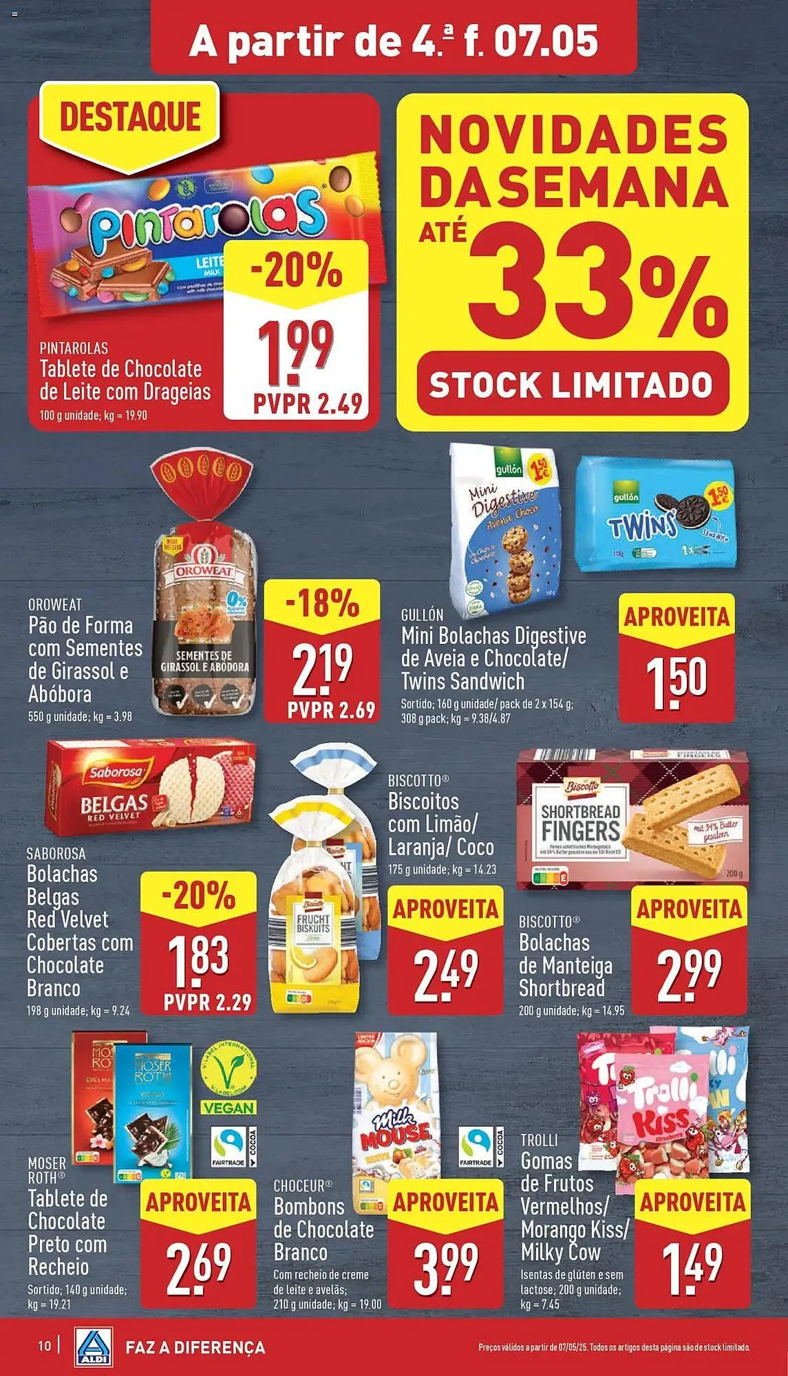 Folheto Folheto ALDI de 7 de maio até 13 de maio 2025 - Pagina 10