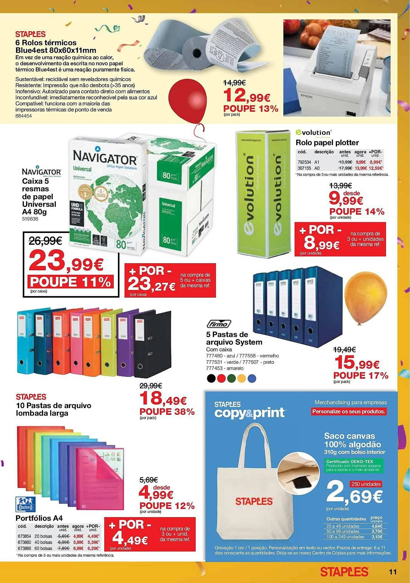Folheto Folheto Staples de 8 de maio até 22 de maio 2025 - Pagina 11