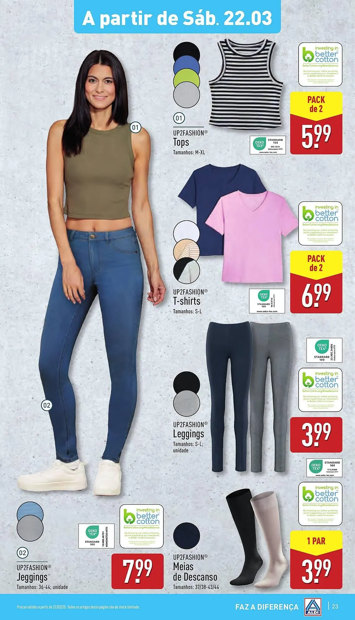 Folheto Folheto ALDI de 19 de março até 25 de março 2025 - Pagina 23