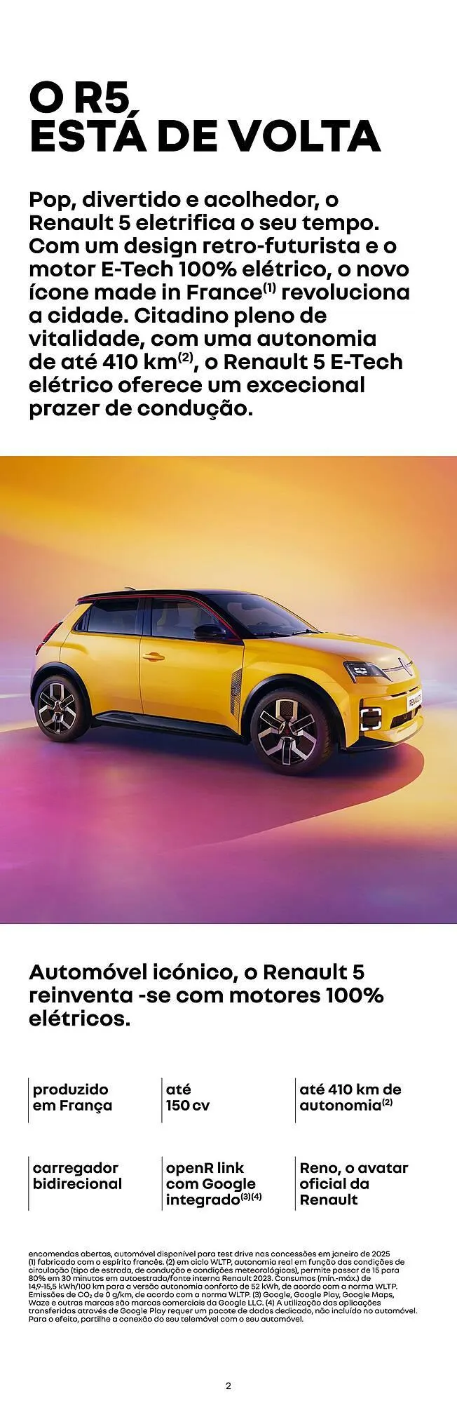Encarte de Catálogo Renault 5 de agosto até 31 de dezembro 2025 - Pagina 2