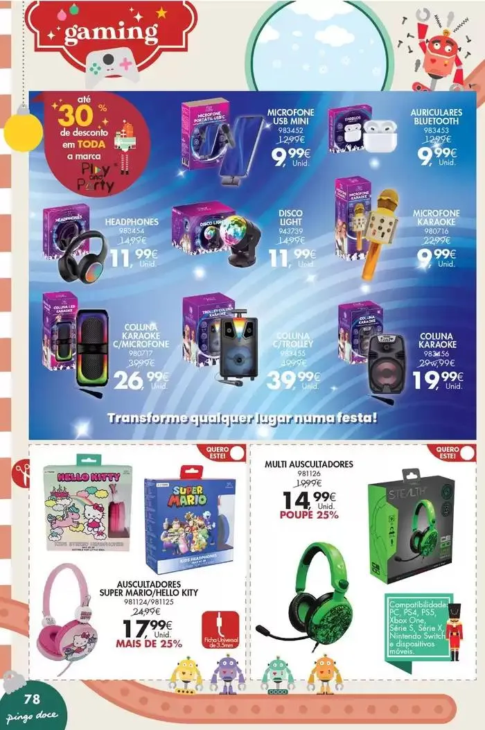 Folheto As nossas melhores pechinchas de 21 de novembro até 6 de janeiro 2025 - Pagina 75