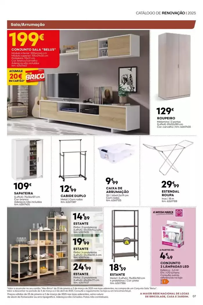 Folheto F#2 Catálogo Renovação 12p Nacional de 23 de janeiro até 2 de março 2025 - Pagina 7