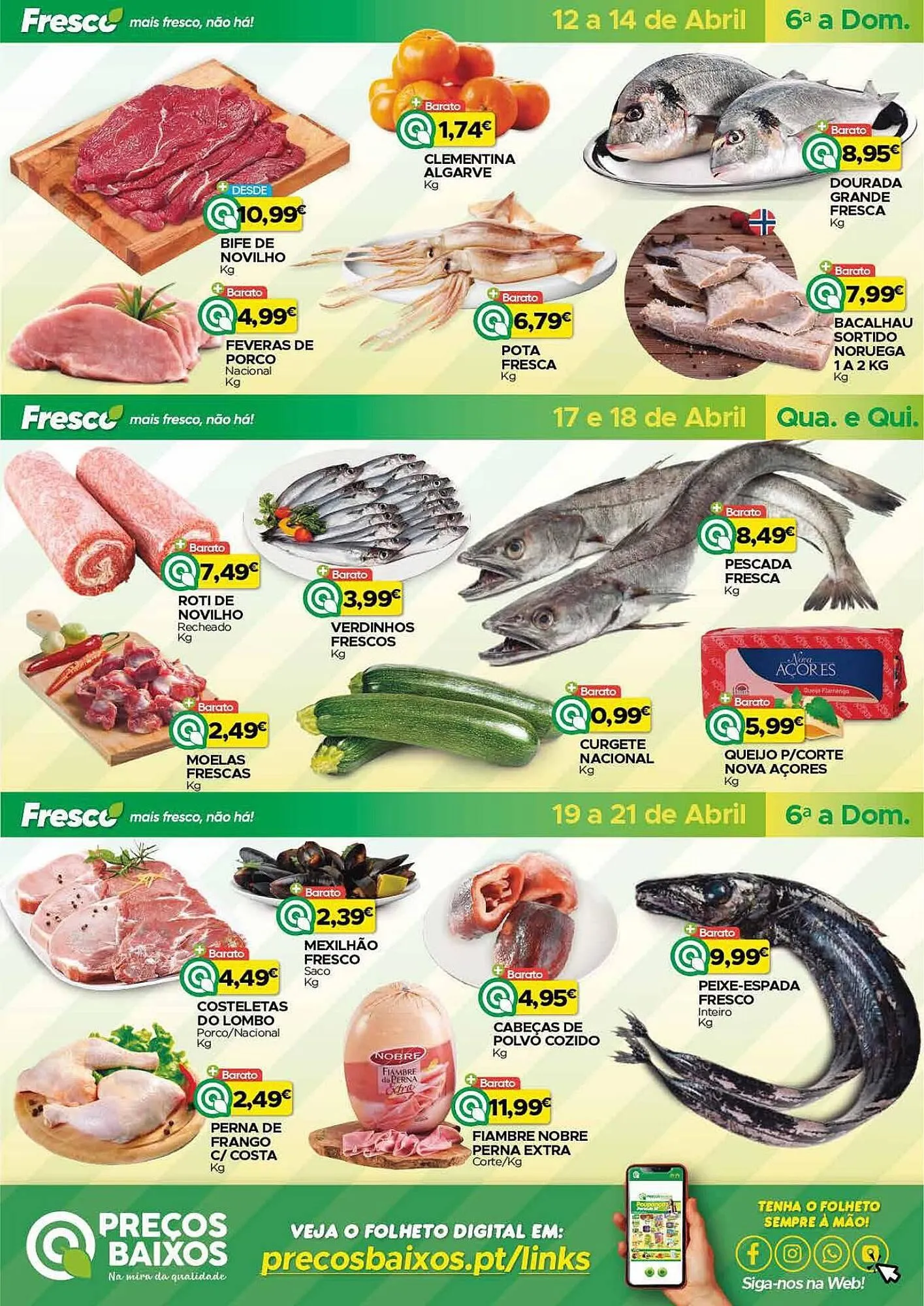 Folheto Folheto Supermercados Preços Baixos de 12 de abril até 25 de abril 2024 - Pagina 3