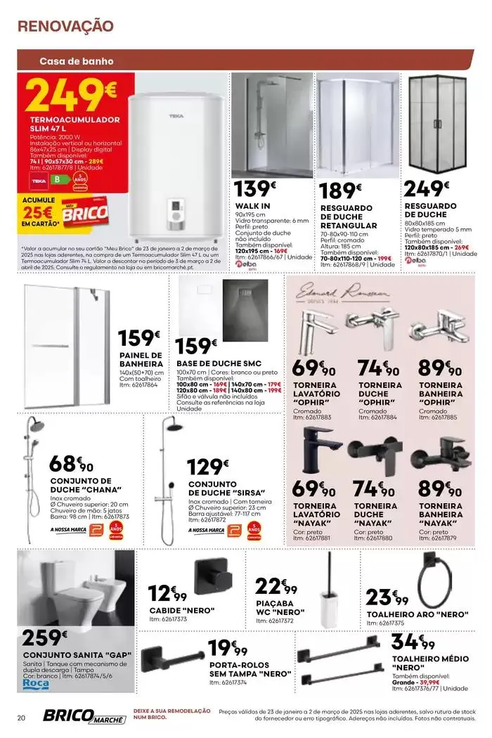 Folheto F#2 Catálogo Renovação 24p Nacional de 23 de janeiro até 2 de março 2025 - Pagina 20