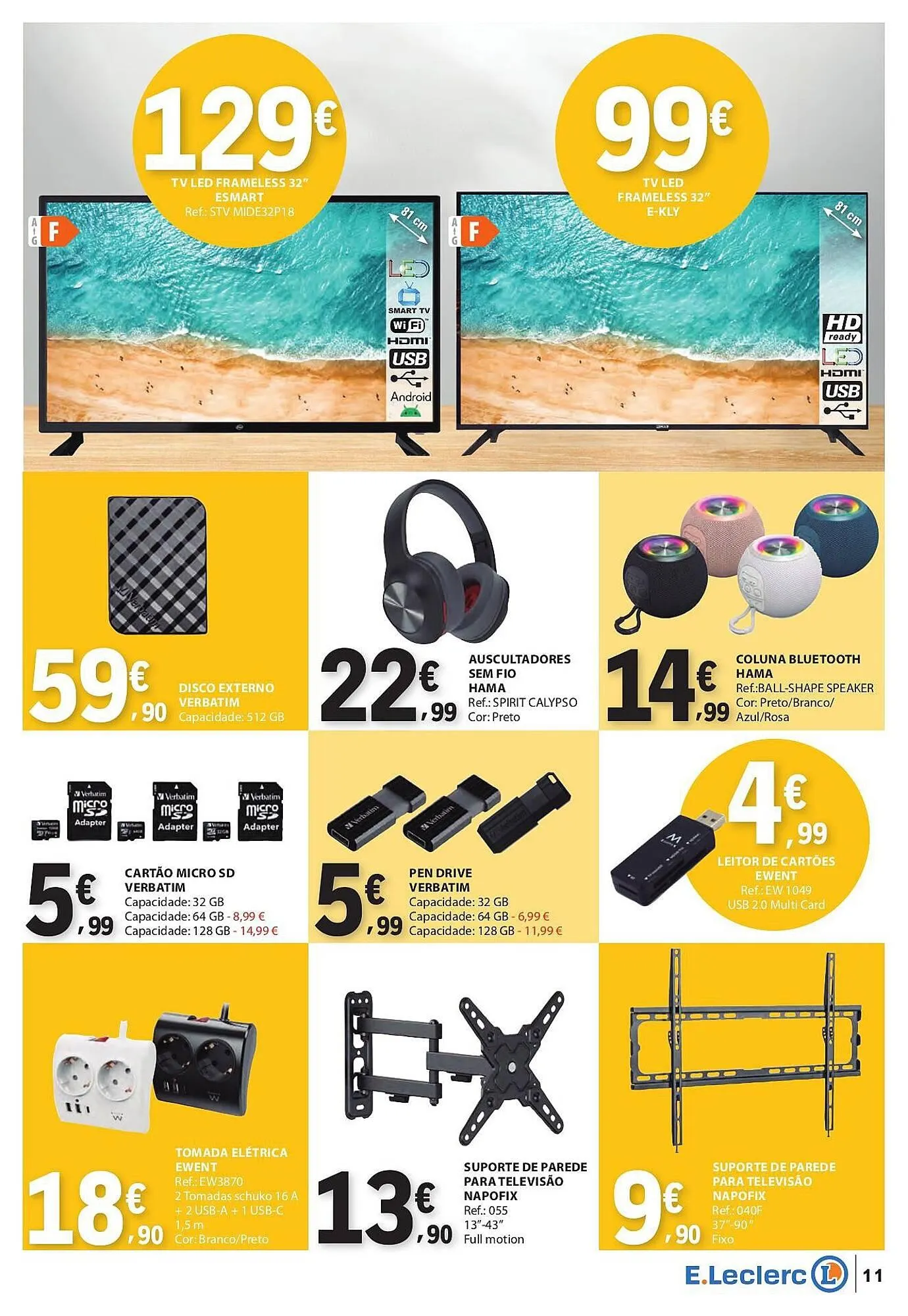 Folheto Folheto E.Leclerc de 5 de junho até 18 de junho 2025 - Pagina 11