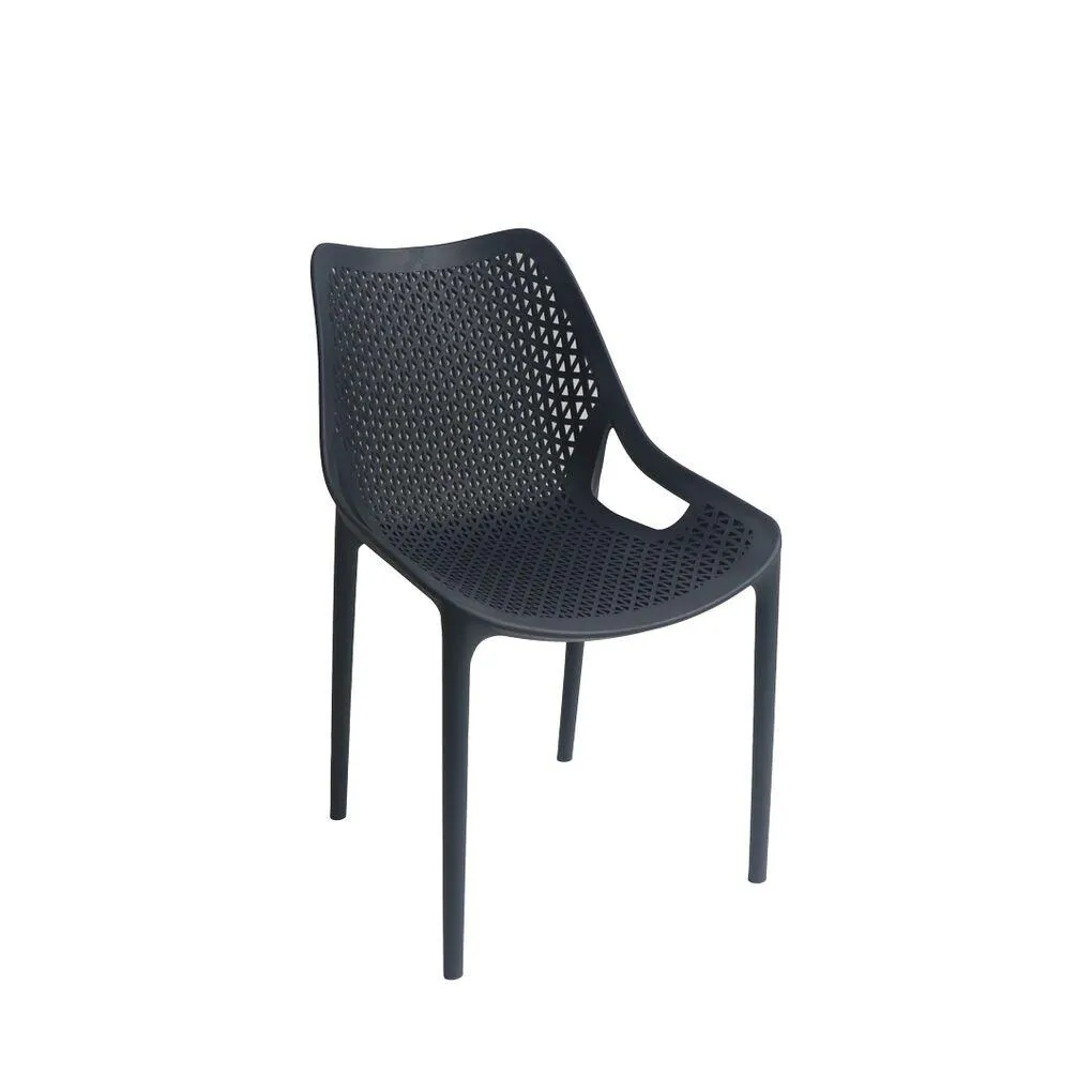 Cadeira OXY cinza antracite sem braços