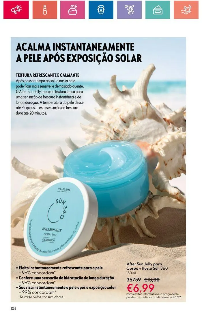 Folheto Folheto Oriflame de 30 de maio até 19 de junho 2024 - Pagina 104