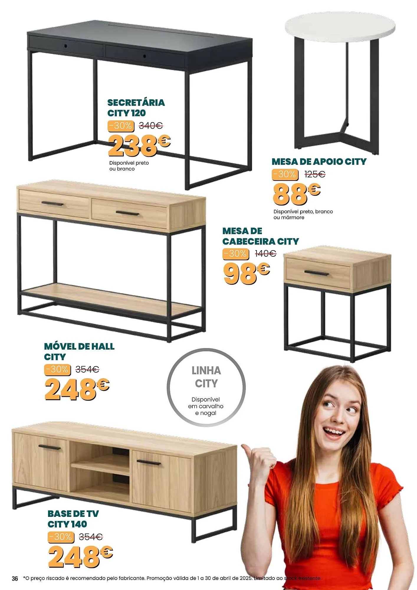 Folheto Folheto Hiper Centro do Móvel de 1 de abril até 30 de abril 2025 - Pagina 36