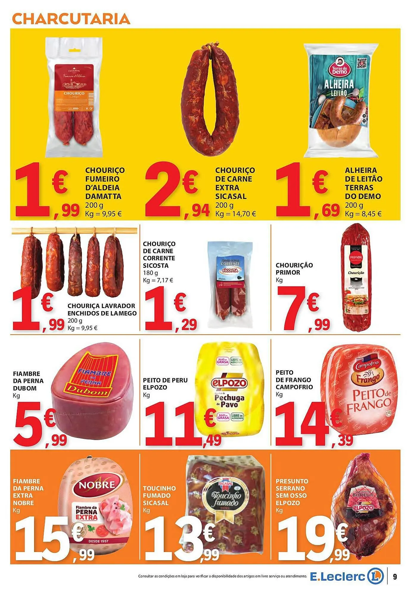Folheto Folheto E.Leclerc de 29 de fevereiro até 6 de março 2024 - Pagina 9