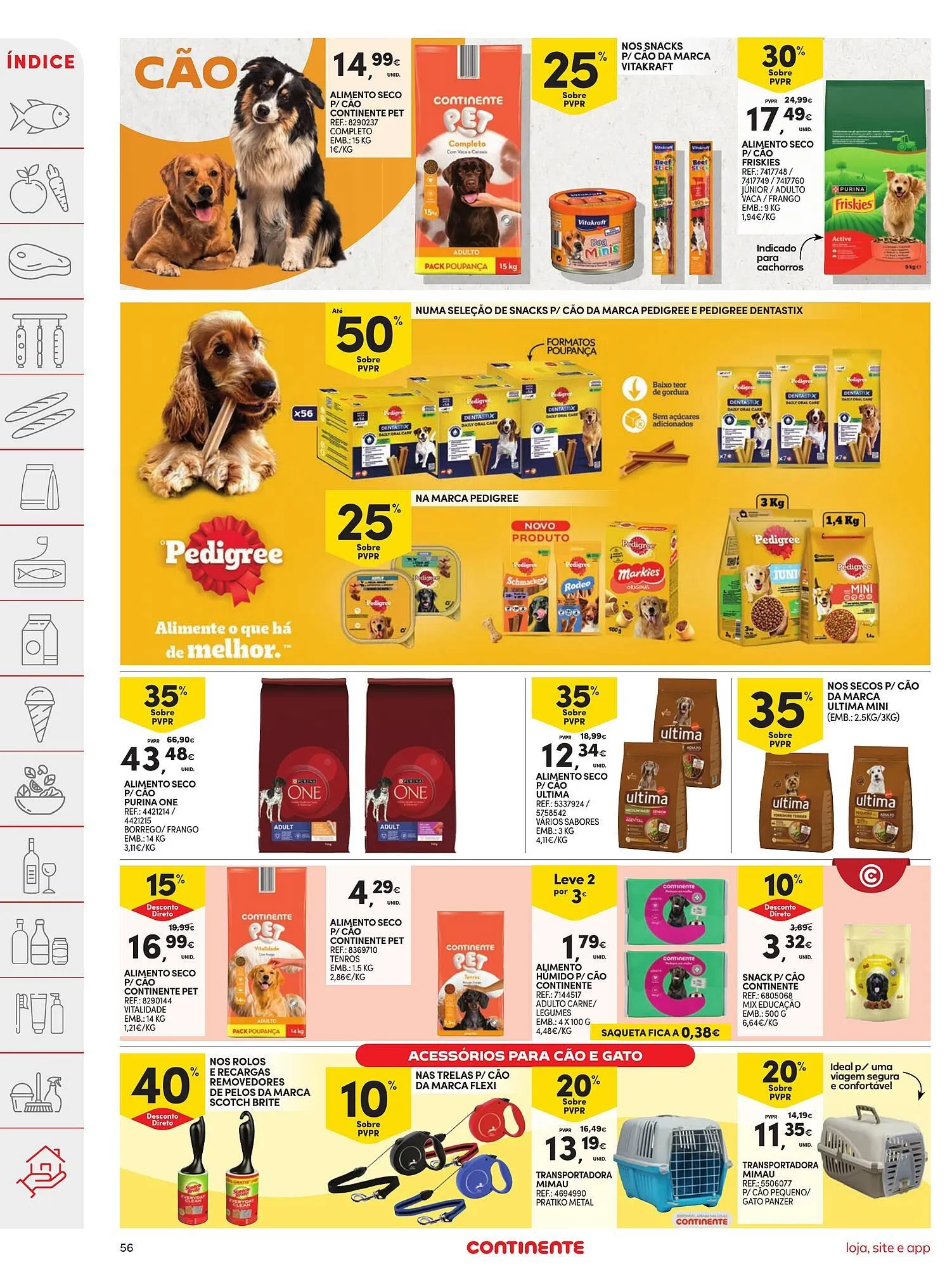 Folheto Folheto Continente de 31 de março até 6 de abril 2026 - Pagina 56