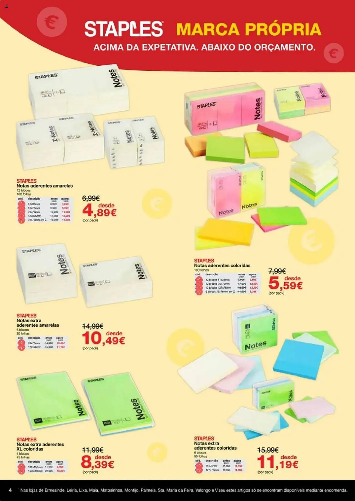 Folheto Folheto Staples de 29 de setembro até 6 de outubro 2025 - Pagina 4