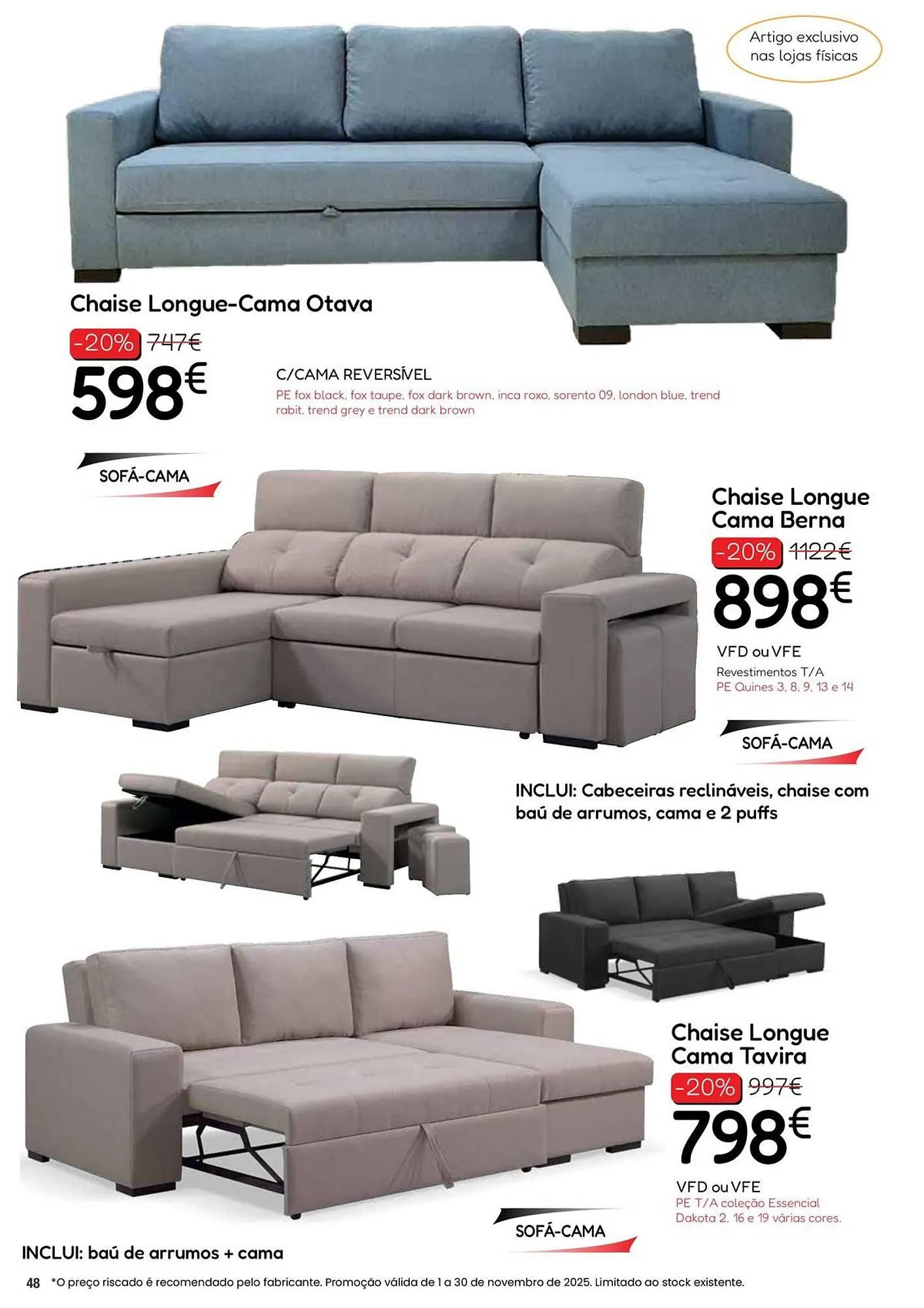 Folheto Folheto Hiper Centro do Móvel de 4 de novembro até 30 de novembro 2025 - Pagina 48