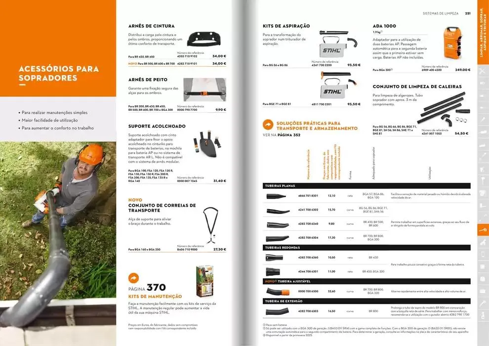 Folheto Catálogo STIHL 2025 de 29 de janeiro até 31 de dezembro 2025 - Pagina 126