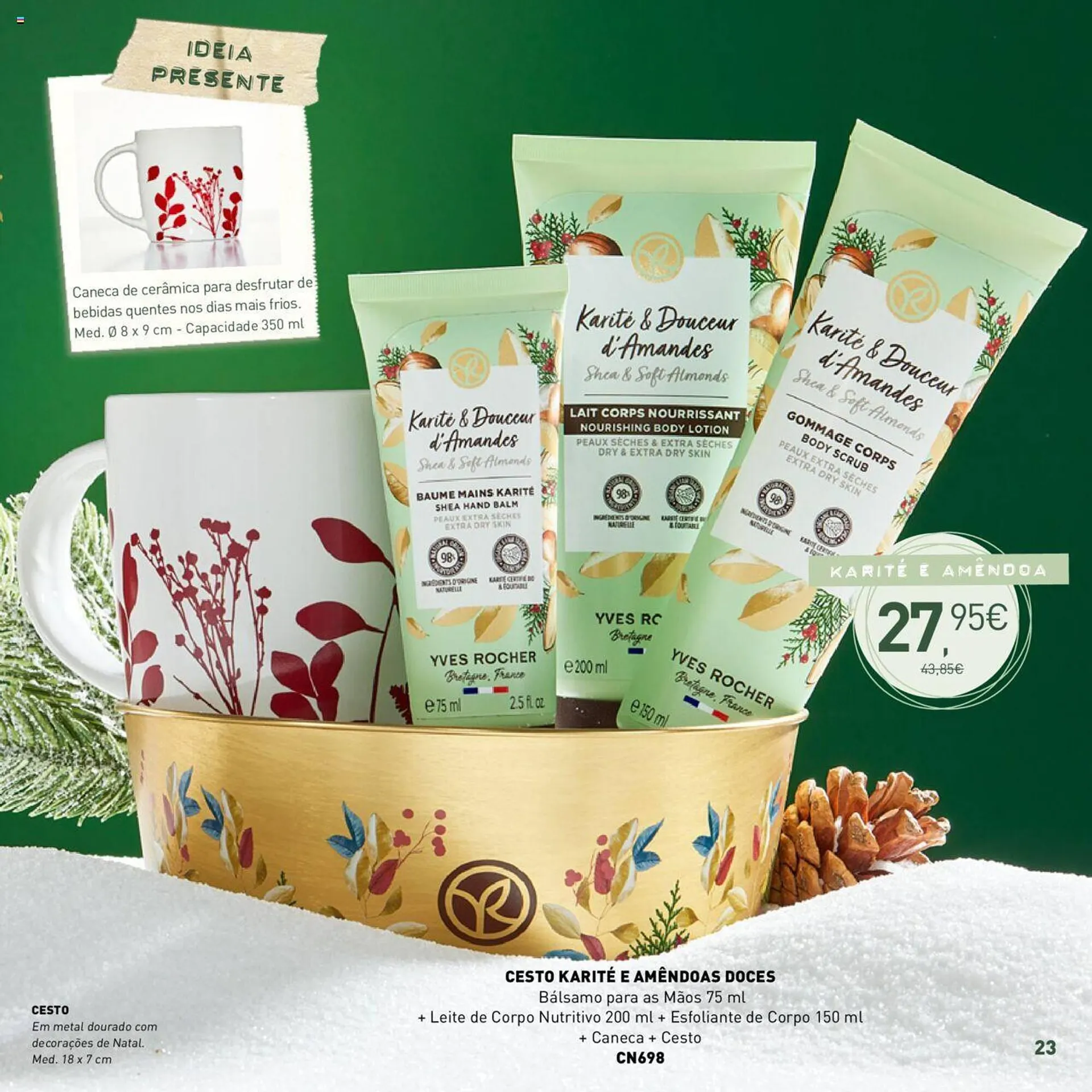 Folheto Folheto Yves Rocher de 18 de outubro até 27 de dezembro 2023 - Pagina 23