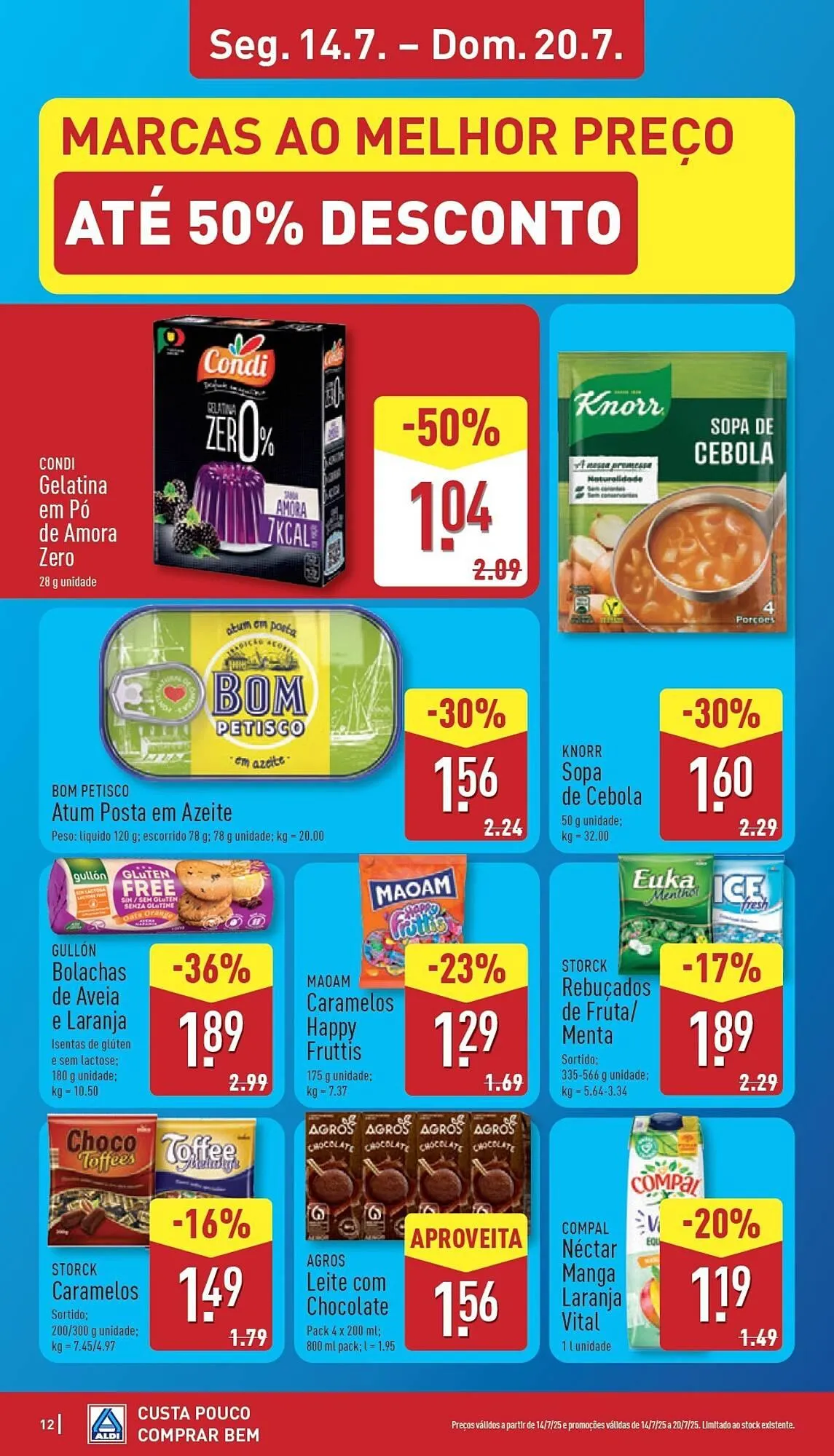 Folheto Folheto ALDI de 14 de julho até 20 de julho 2025 - Pagina 12